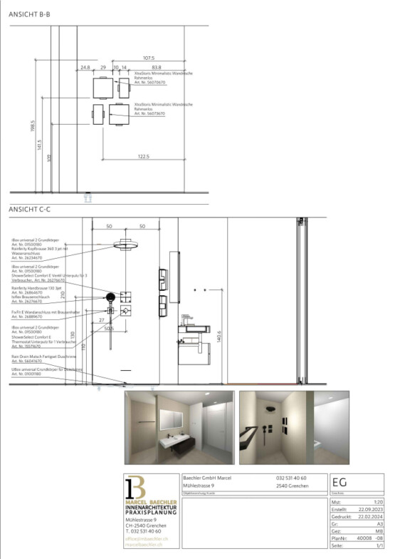 Badezimmer Planung